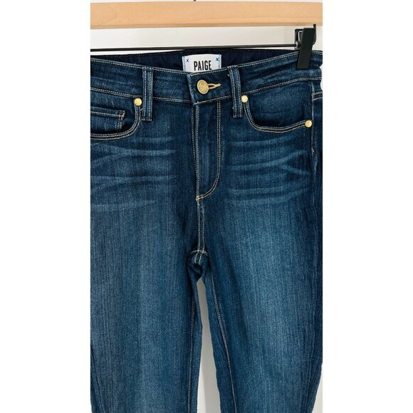 Paige Hoxton Ultra Skinny Jeans Raw Hem Size 26 - Picture 5 of 14